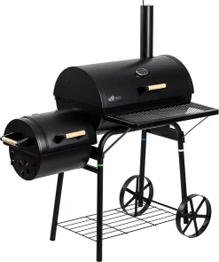 El Fuego Dakota - Barbecue - Smoker - Zwart - Grilloppervlak 66 X 41 Cm - Afmeting 132,5 X 66 X 122 Cm 25 El Fuego Dakota - Barbecue - Smoker - Zwart - Grilloppervlak 66 X 41 Cm - Afmeting 132,5 X 66 X 122 Cm -Thuis-BBQ 1005x1200 1