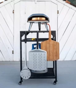 Ooni - Tafel - Medium - Pizza Tafel - 60x80x 90cm - RVS - Zwart -Thuis-BBQ 1035x1200 2