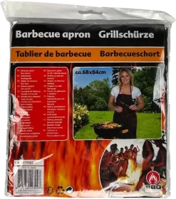 BBQ Collection Barbecue Schort - Zwart - Koken - Kookschort - Katoen - Sloof -Thuis-BBQ 1057x1200