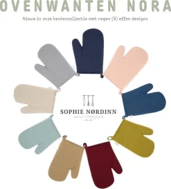 Ovenwanten Van Sophie Nordinn® - Ovenhandschoenen Nora (Donkerblauw) - Ovenwanten 2 Stuks - Ovenwant Katoen -Thuis-BBQ 1080x1200 1