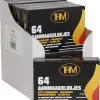 THM Witte Aanmaakblokjes Paraffine 64 Stuks Omdoos 12 Pakjes