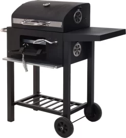 Vaggan Luxe Houtskool Barbecue - Grilloppervlak (LxB) 44 X 32 Cm - Staal - Matzwart
