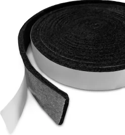 Kamado Vilt | BBQ Vilt | 3 Mm Dik ZWART | Kamado Vervangingsvilt | Hitteseal / Luchtseal BBQ | Geschikt Voor: Big Green Egg, Black Bastard, Kamado Joe, Big Joe & Grill Guru -Thuis-BBQ 1114x1200