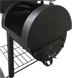 Fire Beam Houtskool Barbecue - Grilloppervlak (LxB) 35 X 66 Cm - Smoker - Zwart 13 Fire Beam Houtskool Barbecue - Grilloppervlak (LxB) 35 X 66 Cm - Smoker - Zwart -Thuis-BBQ 1116x1200 3