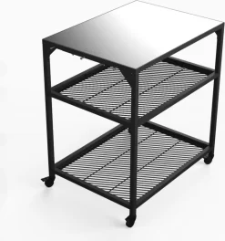 Ooni - Tafel - Medium - Pizza Tafel - 60x80x 90cm - RVS - Zwart -Thuis-BBQ 1121x1200