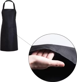 Serveerschort Lang - Zwart - 8 Stuks - Textiel - 3 Opbergvakken - Professioneel Horecaschort - Heupschort - Kort Kookschort - Keukenschort - Sloof 7 Serveerschort Lang - Zwart - 8 Stuks - Textiel - 3 Opbergvakken - Professioneel Horecaschort - Heupschort - Kort Kookschort - Keukenschort - Sloof -Thuis-BBQ 1123x1200 1