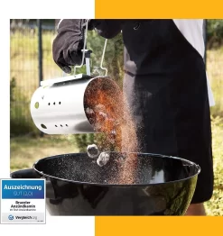 Kolen Starter GROOT - Brikettenstarter Met Veiligheidshandgreep - Snelstarter Voor Barbecue - BBQ Houtskool Starter -Thuis-BBQ 1132x1200 13
