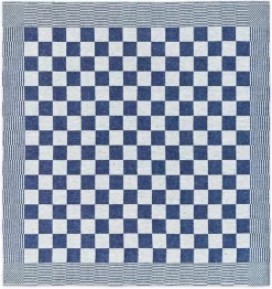Droomtexiel® Horeca Kwaliteit Katoenen Theedoeken & Keukendoeken Set - 6x Theedoeken + 6x Keukendoeken - Blauw Wit - -Thuis-BBQ 1132x1200 2