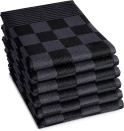 DDDDD Keukenset Antraciet - 6x Keukendoek 55x50 Cm + 6x Theedoek 65x65 Cm - Barbeque -Thuis-BBQ 1136x1200 1
