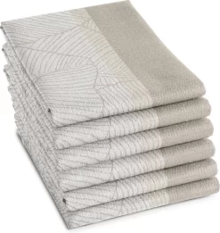 DDDDD Barrier - Theedoek - Off-white - 6 Stuks