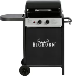 Bighorn Gasbarbecue En Grill – 2 Branders – Zwart