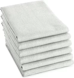 DDDDD Barbeque - Theedoek - White - 6 Stuks