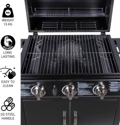 MaxxGarden Gas Barbecue - 3 Branders - Incl. Gratis BBQ Set 13 MaxxGarden Gas Barbecue - 3 Branders - Incl. Gratis BBQ Set -Thuis-BBQ 1154x1200