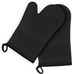 Westerhof Premium Ovenwanten – Siliconen Ovenhandschoenen - Bescherming Tot 230°C– Hittebestendig-Zwart