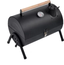 Compacte Draagbare Kolen BBQ Van Wolff BBQ - Handig Voor Op De Camping Op Het Strand Of In Een Park - Smoker Barbecue - Draagbare Lichtgewicht Bbq - Met Thermometer En Lucht Doorvoer. Laat Je Vlees Langzaam Garen. -Thuis-BBQ 1165x1200