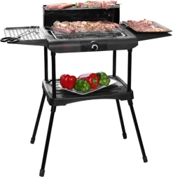Excellent Electrics Elektrische Barbecue - Grilloppervlak (LxB) 36x24 Cm - 2000W - Zwart -Thuis-BBQ 1171x1200