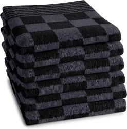 DDDDD Barbeque - Keukendoek - Anthracite - 6 Stuks