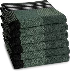 DDDDD Feller - Keukendoek - 50x55 Cm - Set Van 6 - Green