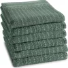 DDDDD Monstera - Keukendoek - 50x55 Cm - Set Van 6 - Laurel