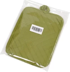 Roegaarden Pannenlappen - Pannenlap - 2 Stuks - Met Insteekvakken - Groen -Thuis-BBQ 1179x1200 2