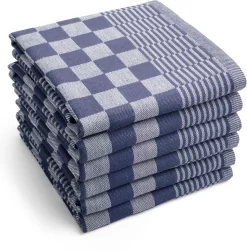 Zavelo 6x Theedoeken En 6x Keukendoeken Set + 6x VAATDOEKJES - 6x Theedoeken - 6x Keukendoeken - Blauw -Thuis-BBQ 1183x1200 2