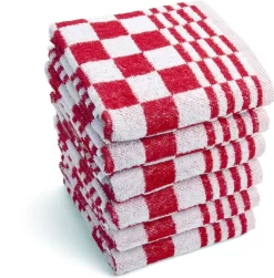 Zavelo 6x Theedoeken En 6x Keukendoeken Set + 6x VAATDOEKJES - 6x Theedoeken - 6x Keukendoeken - Rood -Thuis-BBQ 1183x1200 5