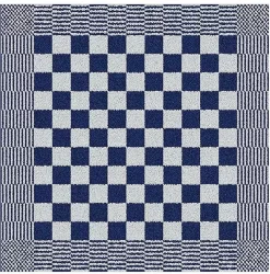 Droomtexiel® Horeca Kwaliteit Katoenen Theedoeken & Keukendoeken Set - 6x Theedoeken + 6x Keukendoeken - Blauw Wit - -Thuis-BBQ 1184x1200 2