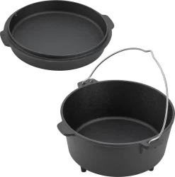 Dutch Oven Enkhuizen Met Deksel Gietijzer Zwart 4,2 L -Thuis-BBQ 1187x1200 2