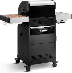 Burnhard Gas BBQ FRED JR. Deluxe - 2 Branders - Incl. Keramische Infraroodbrander & Afdekhoes - Deluxe -Thuis-BBQ 1189x1200
