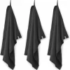 Walra Keukendoek Blocks - 50x70 - 100% Katoen - Off Black - 3 Stuks