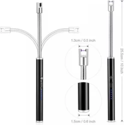 Arc Flexibele Elektrische Plasma Aansteker Voor Keuken, Kaars Of Bbq. Oplaadbaar Via USB -Thuis-BBQ 1191x1200 4