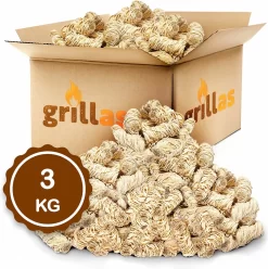 Aanmaakkrullen Voor BBQ Of Kachel | 3kg ECO FSC Gecertificeerd Aanmaakhout Barbecue - Biologisch En Duurzaam Aanmaakwokkels - Houtwol Wokkels - Barbeque Aansteker - Aanmaakblokjes - Accessoires - Ongeveer 240 Krullen 13 Aanmaakkrullen Voor BBQ Of Kachel | 3kg ECO FSC Gecertificeerd Aanmaakhout Barbecue - Biologisch En Duurzaam Aanmaakwokkels - Houtwol Wokkels - Barbeque Aansteker - Aanmaakblokjes - Accessoires - Ongeveer 240 Krullen -Thuis-BBQ 1195x1200 6