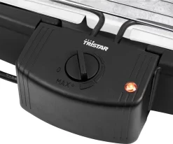 Tristar BQ-2824 Elektrische Barbecue - Tafel BBQ 34,5 X 23 Cm - Regelbare Thermostaat - 2000 Watt - Zwart -Thuis-BBQ 1200x1002 1