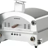 Bighorn Outdoor Edelstaal Gas Pizza Oven - Draagbare Gas Barbecue - Edelstaal -Model SRGG20001