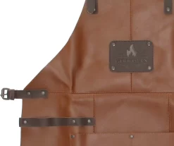 Goodman - BBQ Schort - Echt Leer - Leren Schort Man - Cognac Bruin 5 Goodman - BBQ Schort - Echt Leer - Leren Schort Man - Cognac Bruin -Thuis-BBQ 1200x1005 2