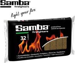 Samba Aanmaakblokjes Bruin (32 Stuks) - Milieuvriendelijk 12 Samba Aanmaakblokjes Bruin (32 Stuks) - Milieuvriendelijk -Thuis-BBQ 1200x1021 2