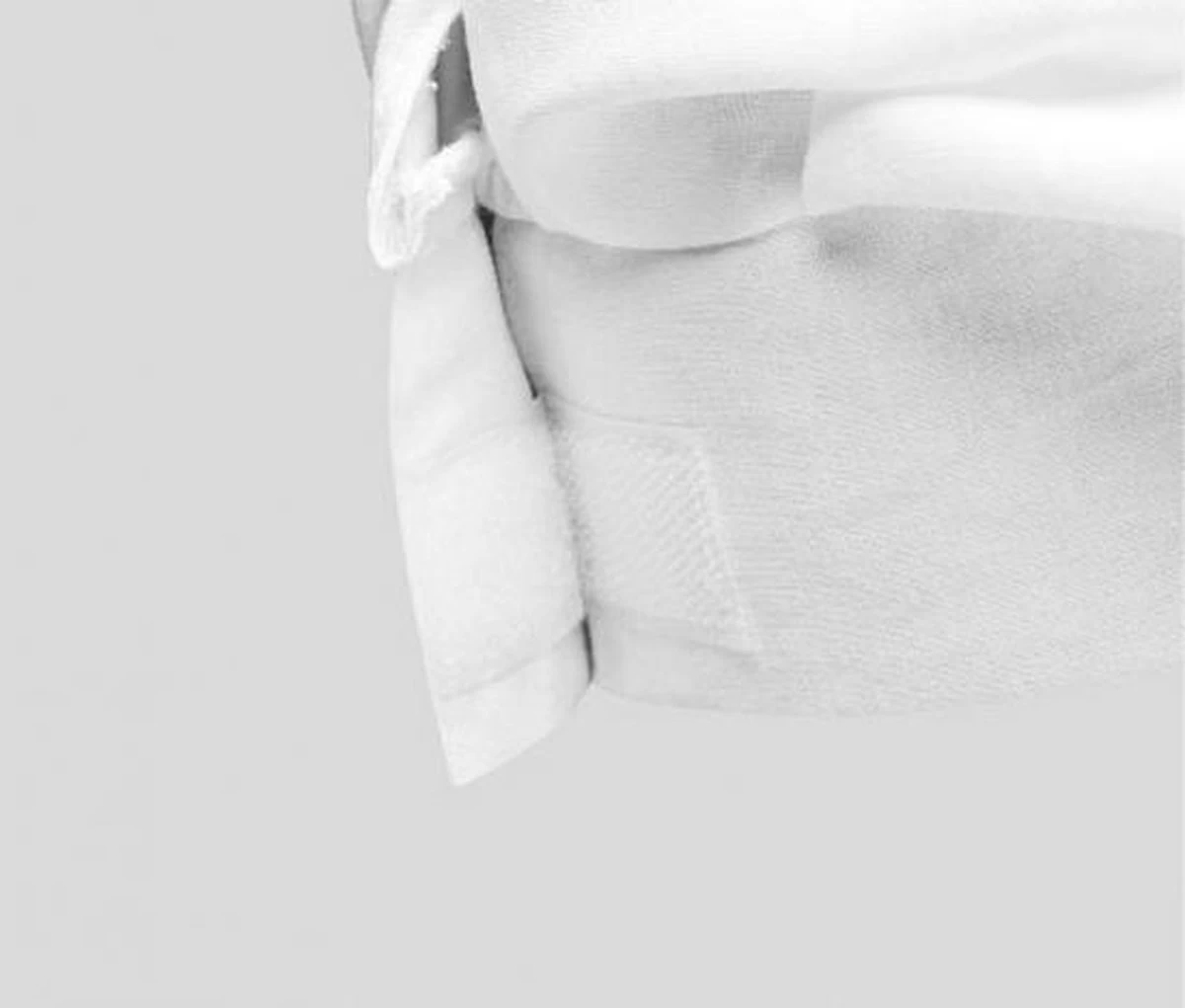 Merkloos Luxe Witte Koksmuts 3 Merkloos Luxe Witte Koksmuts - Afbeelding 3