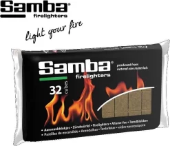 Samba Aanmaakblokjes Bruin (32 Stuks) - Milieuvriendelijk 9 Samba Aanmaakblokjes Bruin (32 Stuks) - Milieuvriendelijk -Thuis-BBQ 1200x1028 6