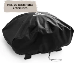 Burnhard Draagbare 2-Branders Gasbarbecue - Afdekhoes - BBQ Wayne -Thuis-BBQ 1200x1030