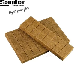 Samba Aanmaakblokjes Bruin á 24 X 32 Stuks - Omdoos Is 768 Aanmaakblokjes -Thuis-BBQ 1200x1039 2