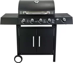 El Fuego San Angelo 4.1 Gasbarbecue - 5 Branders - Zwart