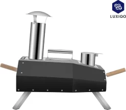 Vevor® Pizza Oven - Professionele Pizza Oven - Buitenkeuken - Pizza Gourmet - Barbecue - RVS - Tot 600°C - Met Draagtas 10 Vevor® Pizza Oven - Professionele Pizza Oven - Buitenkeuken - Pizza Gourmet - Barbecue - RVS - Tot 600°C - Met Draagtas -Thuis-BBQ 1200x1045