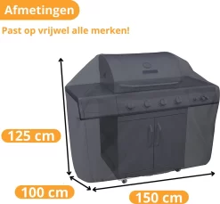 Waterdichte BBQ Hoes -Premium 150x100x125 CM Barbecue Beschermhoes - Cover 11 Waterdichte BBQ Hoes -Premium 150x100x125 CM Barbecue Beschermhoes - Cover -Thuis-BBQ 1200x1114 3