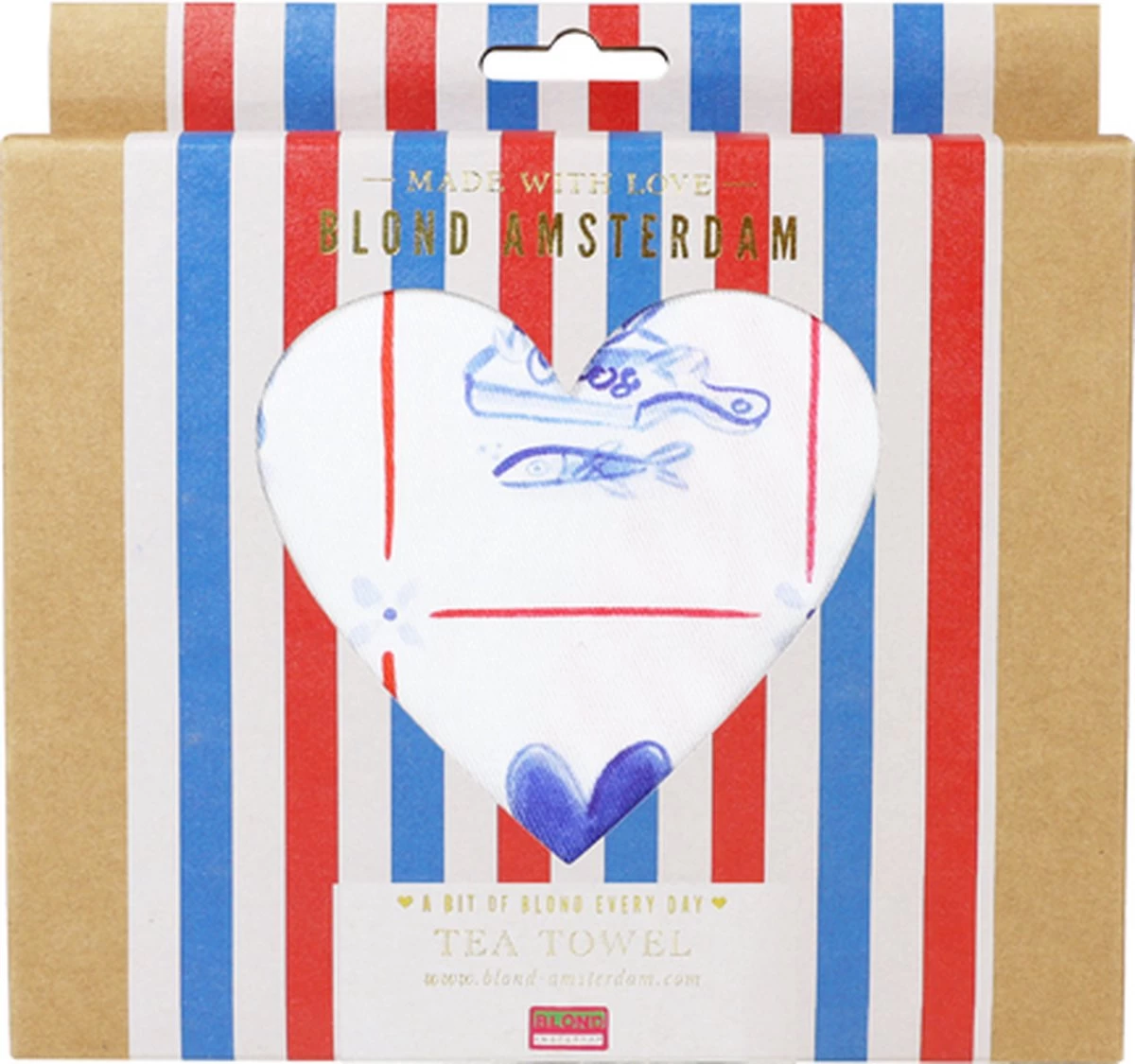 Blond Amsterdam, Delfts Blond:Theedoek Verpakt 2 Blond Amsterdam, Delfts Blond:Theedoek Verpakt - Afbeelding 2