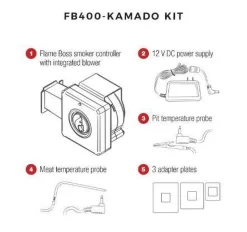 Flame Boss 400 Kamado Smoker Controller -Thuis-BBQ 1200x1126