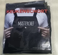 Keukenschort Masterchef - Zwart