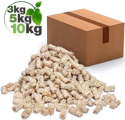 Sens Design Aanmaakblokjes - Aanmaakkrullen - Houtwol - 10kg/670 Stuks