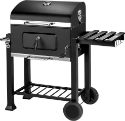 TecTake Florian Houtskoolbarbecue - 55x36 - Zwart