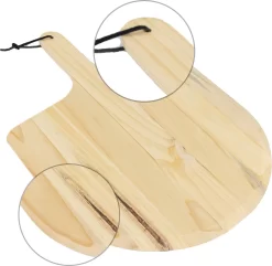 MaxxHome Pizzasteen - BBQ Steen - Maximum Te Verhitten Tot 600 Graden - ⌀33 - Incl. Houten Schep -Thuis-BBQ 1200x1169 1