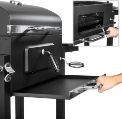 TecTake Florian Houtskoolbarbecue - 55x36 - Zwart 22 TecTake Florian Houtskoolbarbecue - 55x36 - Zwart -Thuis-BBQ 1200x1178